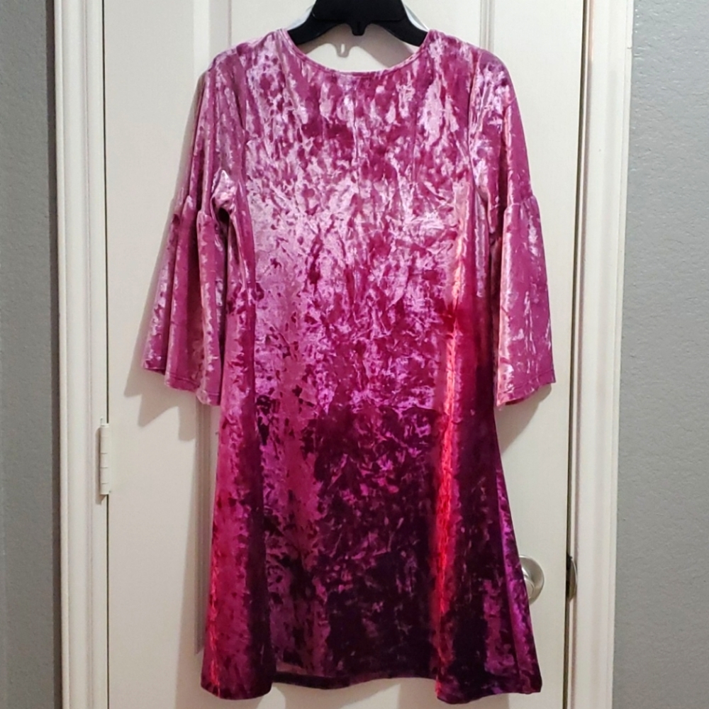 NWT Ombre Dress w/ Flared Sleeves